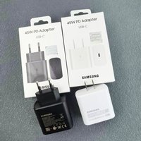 Samsung USB C Charger 45W PD Super Fast Charge Power Chargeur EU US Adapter EP-TA845 For Galaxy S25 S24 FE Z Fold 7 6 5 F56 M55