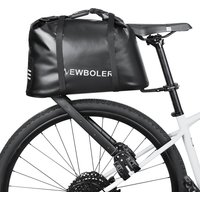 AliExpress NONE NEWBOLER Bicycle Rear Seat Rack Adjustable Aluminum Alloy MTB And Gravel Bike Bike Carrier Passcode Lock Bike Bag Bikepacking