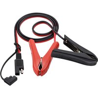 SAE to Alligator Clip Power Cord with Dust Cover Battery Extension Cable Connector Cord for Automobile Tractor Motorbike Boat