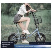 Jmz-new folding14-inch b i cy cl e, adult students, leisure city is easy to carry small wheel b i C y c l e s
