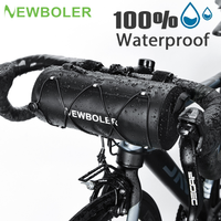 NEWBOLER Handlebar Bag Bicycle Bags Waterproof Frame Pannier Bag Multifunction Portable Shoulder Waterproof Bag Bike Accessorie
