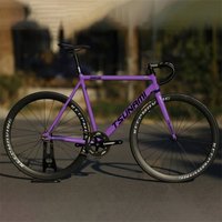 SNM100 Fixed Gear Bike TSUNAMI Racing Bicycle 700C Wheels Aluminum Alloy Frame Fixie Cycling Parts Customizable