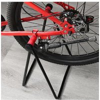 AliExpress NONE Folding Parking Rack Bike U-Shaped Repair Rack Road Mountain Bike Parking Rack Repair Stand Floor Parking Rack