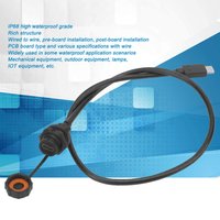 Waterproof USB Connector IP68 TYPE-C Female Male with Cable Socket E10TPC-BF-F/TPC-A-M
