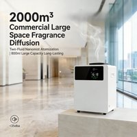 800ml Commercial Scent Diffuser with APP Control HVAC Smart Aroma Machine Desktop Hotel Home Fragrance Dispenser 2000cbm