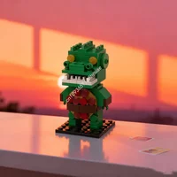 103pcs MOC Star Trek TOS The Gorn Brickheadzed Model Building Festival Gifts Blocks Assemble DIY Idea Toys Education Brick