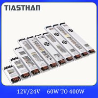 Ultra Thin Power Supply DC 12V 24V Lighting Transformers 60W 100W 150W 200W 300W 400W AC185-240V Driver For LED Strips