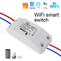 Tuya – interrupteur intelligent WiFi, contrôleur sans fil, minuterie de disjoncteur universelle, fonctionne avec interrupteur de lumière LED, accessoires Alexa