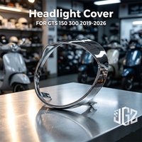 Motorcycle ABS Accessory Headlight Rim Frame Cap For Vespa GTS 2019-2025 2026