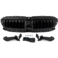 Front Bumoer Radiator Grille Active Air Shutter For 2019-2022 BMW G20 G21 330i
