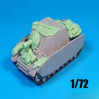 1/72 Die Casting Resin Model Assembly Kit, GK, SD Kfz.166 Supply Pack, Unpainted