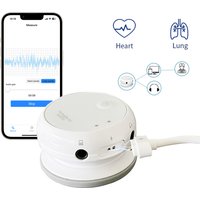 Wireless Bluetooth Electronic Stethoscope Rechargeable Digital Stethoscope Support Heart And Lung Sounds Data Sharing