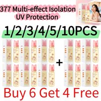 10pcs(Buy 6 Get 4 Free) SPF50+ PA+++ Whitening Sunscreen Spray 377 Multi-effect Isolation UV Protection Sweat Resistant Mist