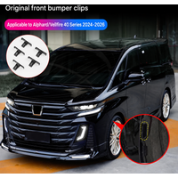 Car Front Bumper Clips Fastener for Toyota Alphard Vellfire 40 Series Original Position Replacement Retainer Fixing Buckle ABS