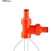 Plastic Carbonation Caps With Carbonation Cap Tee Piece For PET Bottle,Beer,Soda Water,Soft Drink Home Brewing Accessories