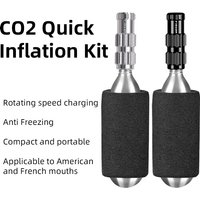 AliExpress NONE High Pressure CO2 Inflator Nozzle For Bicycle Gas Cylinder Transfer Pump Head Tire Inflation Accessory