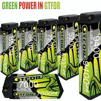 GTFDR 7.6V 7.4V 2S 5MM SHORTY HV 5200MAH 7200MAH 7000MAH 6300MAH 8400MAH 8500MAH 9400MAH 120C 150C 140C Battery Rc Lipo 1/10