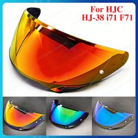 i71 Motorcycle Helmet Visor Lens For HJC HJ-38 i71 F71 Replace Anti-UV Anti-Scratch Dustproof Wind Shield Motorcycle Accessories
