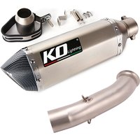 Motorcycle Exhaust Escape System Stainless Steel Middle Link Pipe With DB Killer Modified For Super Duke 125 200 250 2017-2020