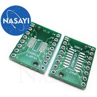 10pcs/lot SOP16 SSOP16 TSSOP16 SMD to in-line DIP 0.65/1.27mm Adapter Board