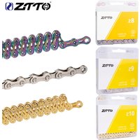 ZTTO ULT Bicycle 8 9 10 Speed Chain 116 Links MTB Road Bike Chains Power Lock High Quality 8S 9v 10v Current Cycling Accessories