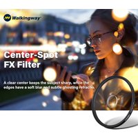 Walking Way Center Spot Prism Filter Special Effect Filters Highly Transparency Camera Filter SLR Lens Innovative Photography