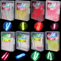 Accessory Clip On Fishing Rod Glow Stick Dark Glow Chemical Light Fluorescent Luminous Float Fishing Light Stick Fishing Float