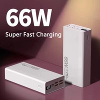 Mobile Power Bank Ultra Fast Charging Emergency Suitable for iPhone 13 14 Huawei Samsung charger Mobile Power Bank 50000mAh 66W