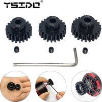 3Pcs M1 5mm 11T-13T/14T-16T/17T-19T/20T-22T/23T-25T/26T-28T/29T-31T Pinion Motor Gear for 1/8 1/7 1/5 RC Buggy Car Monster Truck