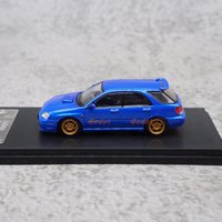 Furuya 1:64 Scale Diecast Alloy Subaru Impreza WRX STi Toys Cars Model Classics Nostalgia Adult Gifts Souvenir Static Display