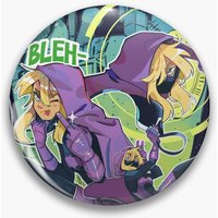 Steph Batgirl Soft Button Pin Lover Creative Gift Fashion Decor Funny Hat Brooch Metal Collar Lapel Pin Cute Jewelry Clothes