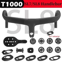 AliExpress NONE T1000 Suitable for TarmacSl7/Sl8 Frame Full carbon road cycling handlebar Internal road integrated handlebar include SL7 adapter