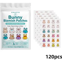 120pcsKawaii Assorted Cartoon Design Blemish Patches, Waterproof Breathable Oil Absorb Spot Stickers Suitable for All Skin Types