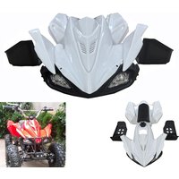 Mini ATV Plastic Cover Full Kit Fender Fairings With Fuel Tank Seat Foot Peg For 47CC 49CC Kids Quad Bike ATV 4x4 Wheeler