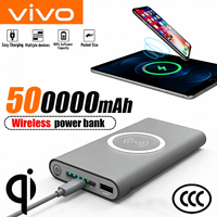 VIVO 500000mAh High Capacity Power Bank Two-Way Wireless Fast Charging Powerbank Portable Charger Type-C External Battery