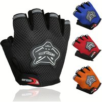 AliExpress Breathable Half-Finger Cycling & Fitness Gloves – Anti-Slip, Sweat-Absorbing Sports Gloves for Men & Women