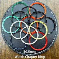 Watch Chapter Ring 30.5mm*27.5mm Fits SKX007 SKX009 SRPD Watch Cases Plastics Inner Ring NH35 NH36 Movement Refit Parts
