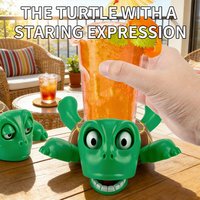 Cute & Funny Turtle Coaster Phone Stand - 2-in-1 Cup Holder & Phone Stand, No Assembly Needed, Color Changing Design, Perfect Gi