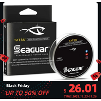100% Original From JAPAN Monofilament SEAGUAR TATSU Fluorocarbon Fishing Line 200YDS 183M Carbon Fiber Fishing Line