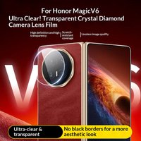 3-1PCS for For Honor Magic V6 Camera Tempered Glass Lens Protector Screen Protector for Honor Magic V6 Protective Easy to Instal