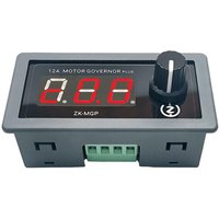 ZK-MGP PWM DC Motor Speed Controller 1KHz-99KHz Frequency Adjustable Motor Governor LED Dimming DC 5-30V 12A Dual MOS Driver