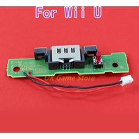 1pc Power Socket Charging Board Jack charger socket with PCB Board for WII U WiiU Game Controller