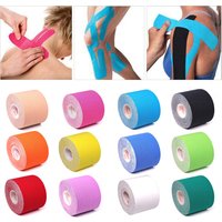 5-Size Waterproof Kinesiology Tape – Elastic Athletic Bands for Sports Recovery, Gym, Muscle Pain Relief & Strapping Support