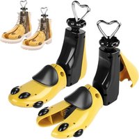 New Adjustable Width and Length Shoe Stretcher with Steel Shaft Durable Boot Stretcher High Top Shoe Trees for Wide Feet