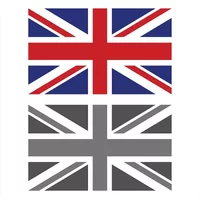 Personality British Flag Car Sticker Trolley Case Wall Bumper Sticker Waterproof Decoration, 10cm