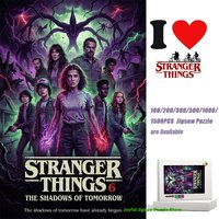 Stranger Things S6 Jigsaw Puzzle The Shadows of Tomorrow Have Already Begun Theme Puzzles Decompression Educational Puzzles Gift