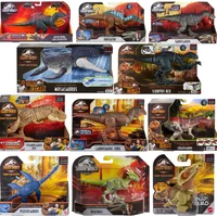 Jurassic World Dinosaurs Children Toys Animal Figurines Indominus Rex Mosasaurus Spinosaurus Velociraptor Megalodon Triceratops