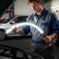 56cm Flexible LED Flashlight Stick Rechargeable Work Light Professional Mechanic Tool for Car Repair Engine Bay Inspection Lamp