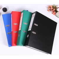 2 Ring Lever Arch File Portable High Capacity Folder Two Hole Binder Plastic Lever Arch A4 Binder Folders Office Supplies