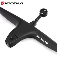 AliExpress NONE KOCEVLO Full Carbon MTB Integrated Handlebar -17° 740MM with Stem 50-90mm for XC Marathon Mountain Biking